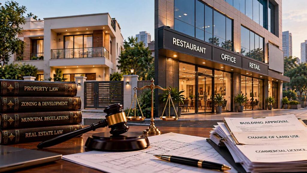 residential to commercial property conversion
