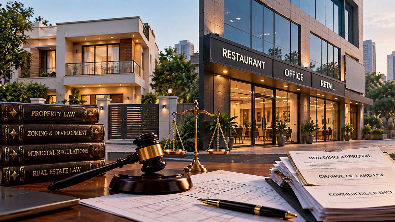 residential to commercial property conversion